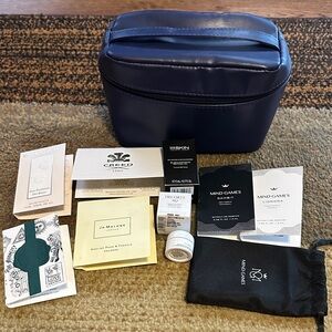 Bulgari Women Makeup Set with Blue Case